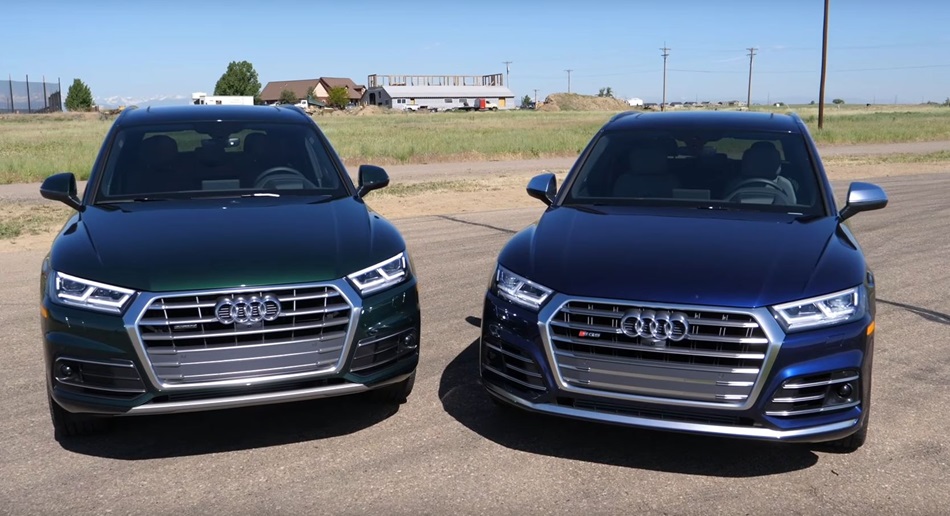 Audi SQ5 and Q5